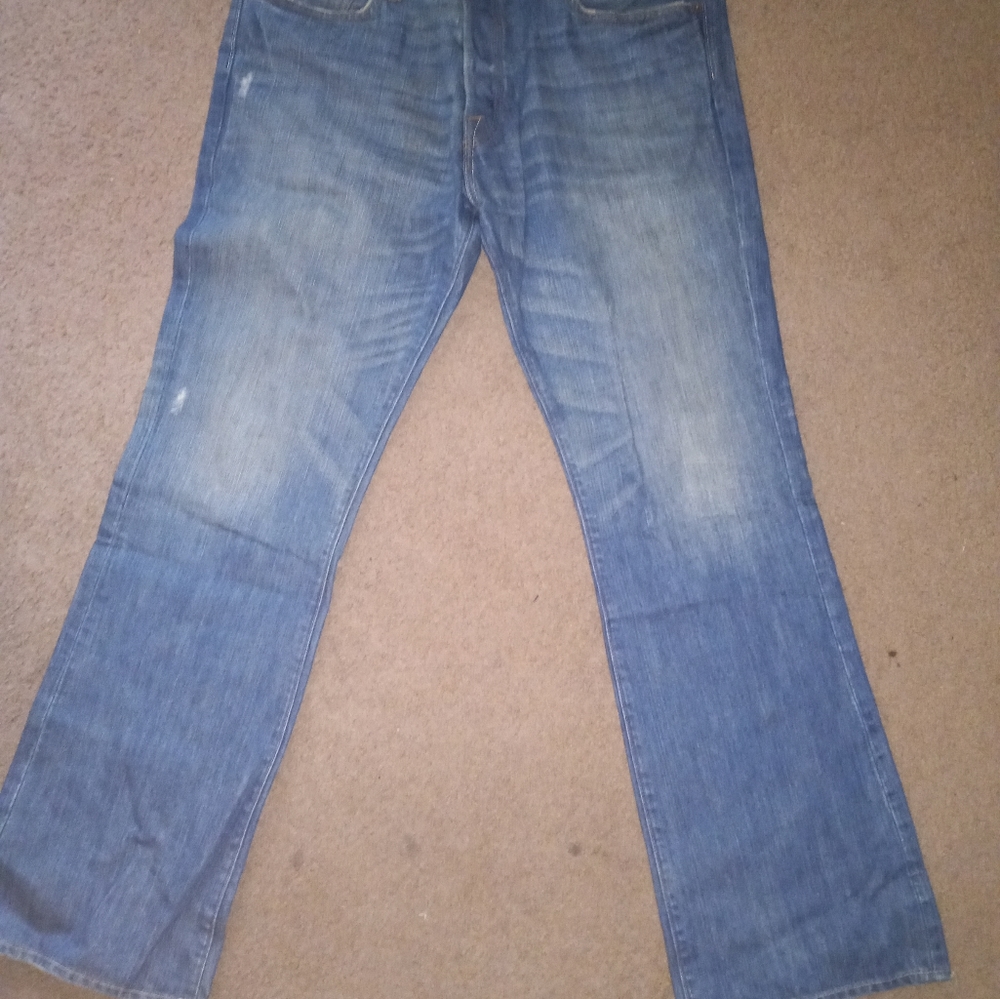 Abercrombie and Fitch 36×32 faded blue